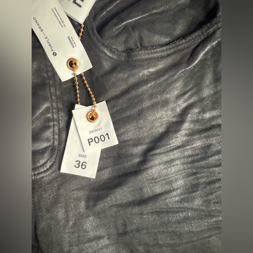Purple brand jeans black